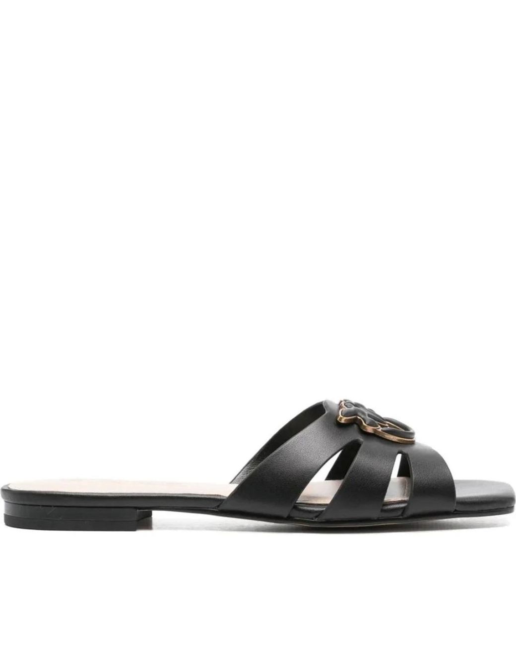 Pinko Black Sliders