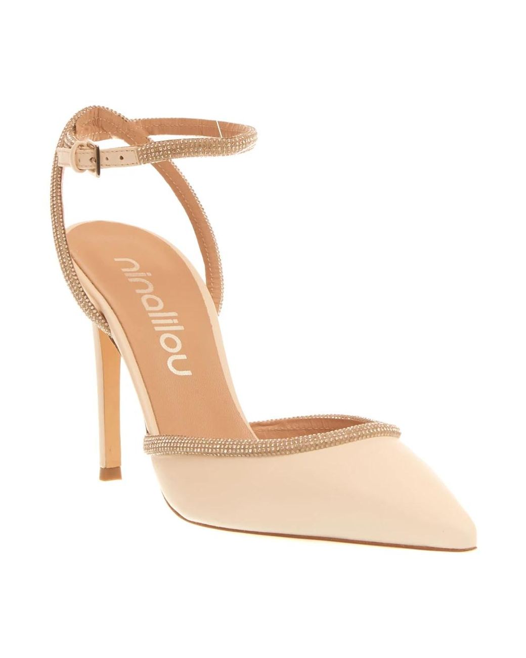 Ninalilou White Pumps