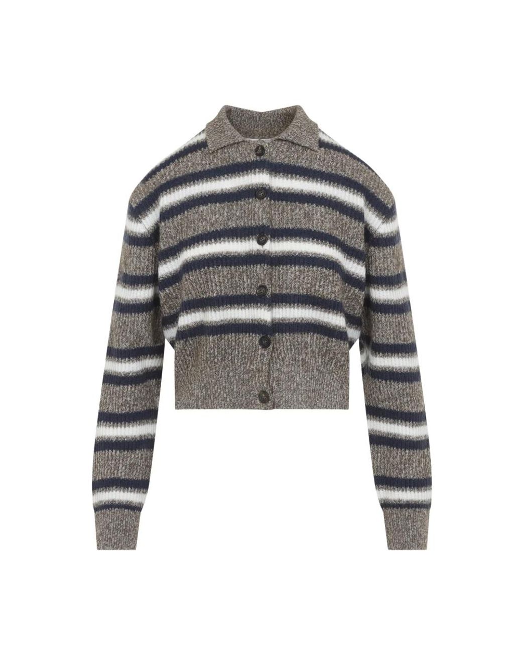 Cardigans Brunello Cucinelli de color Gray