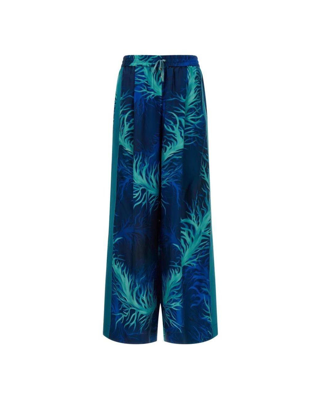 F.R.S For Restless Sleepers Blue Wide Trousers