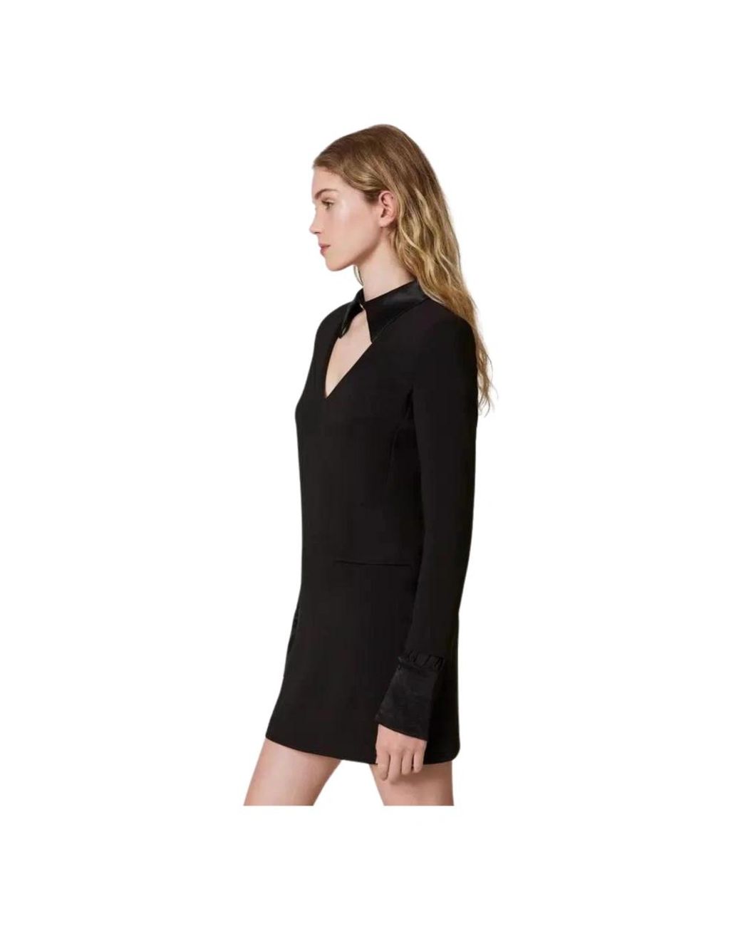 Twinset Black Short Dresses