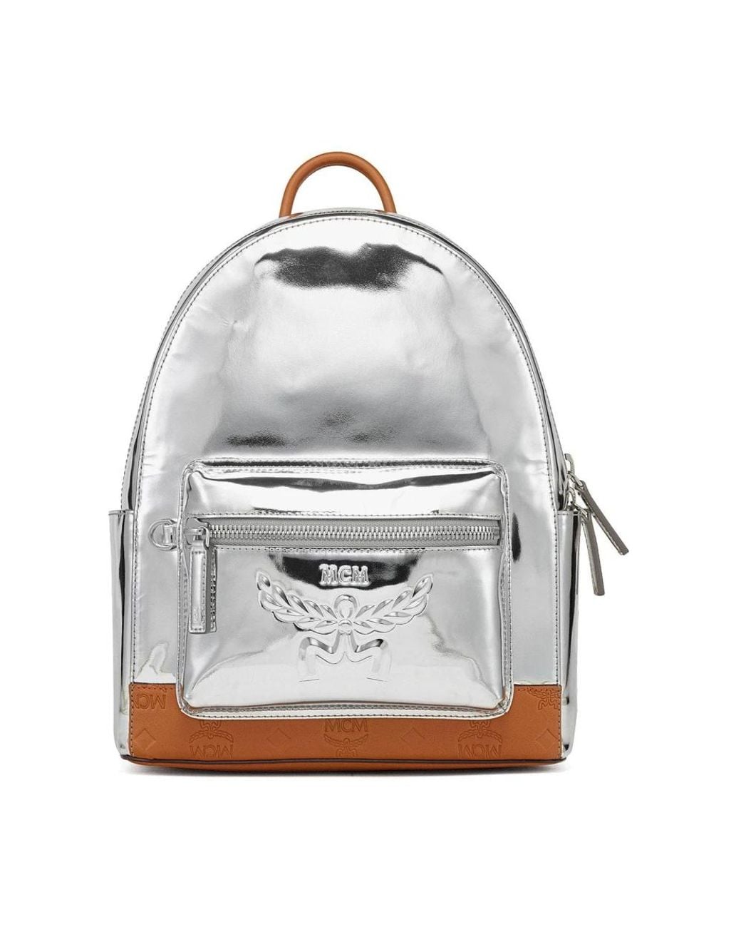 MCM White Backpacks
