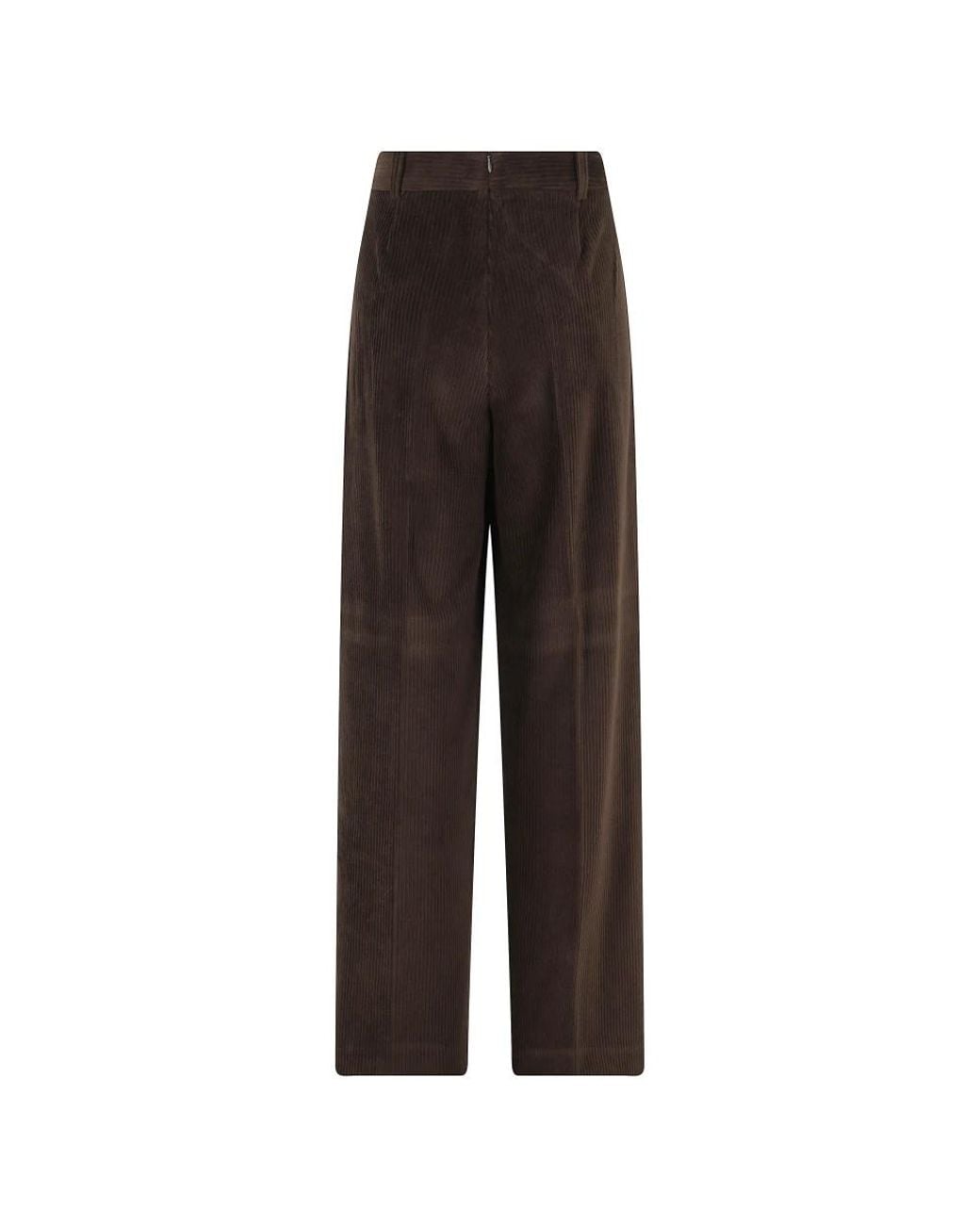 Circolo 1901 Brown Wide Trousers