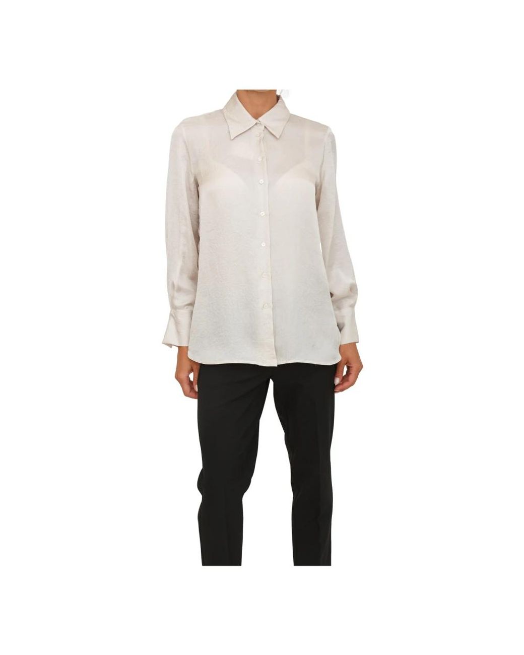 Marella Overhemden ,Wit ,Camicia Avorio in het White