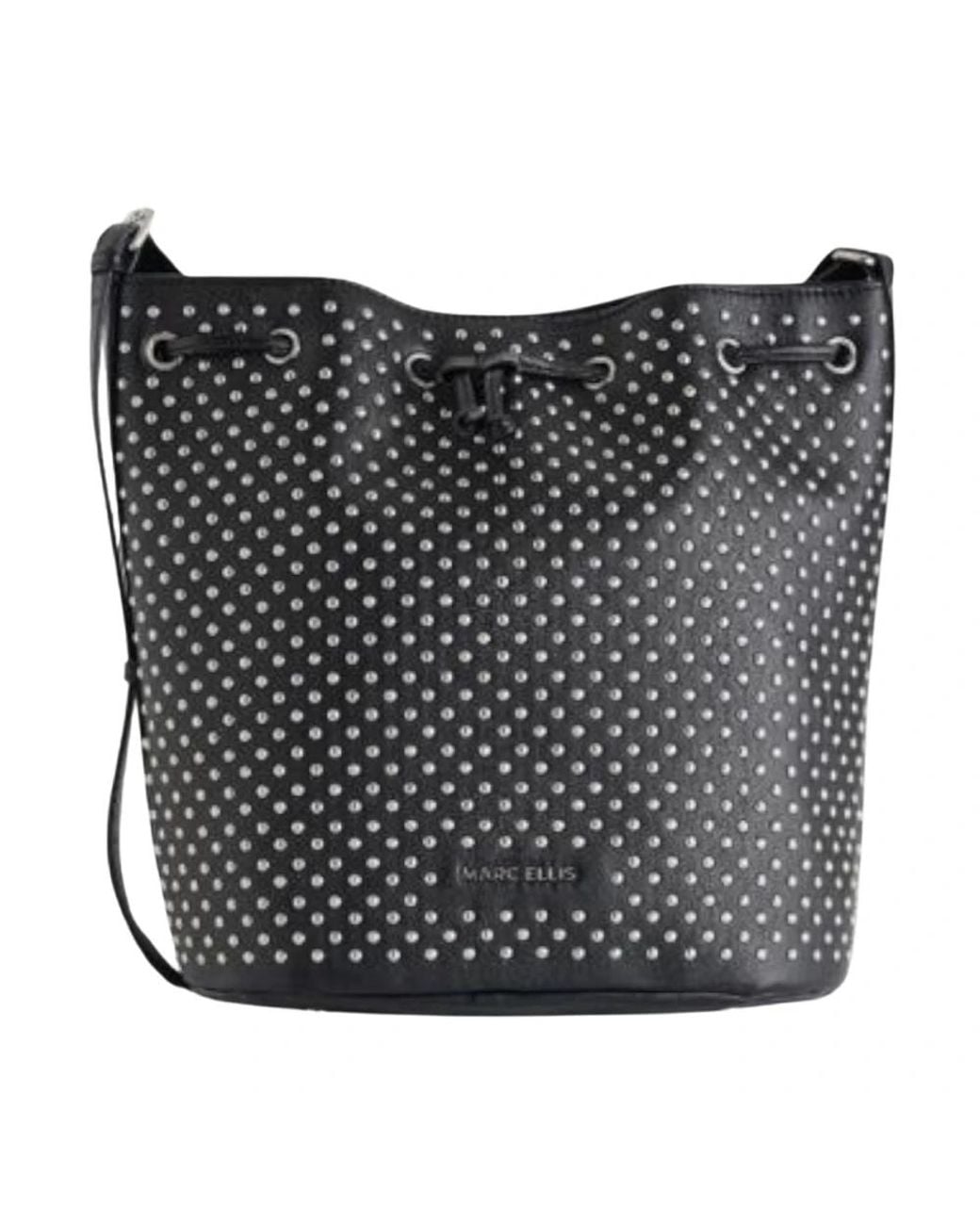 Marc Ellis Black Bucket Bags
