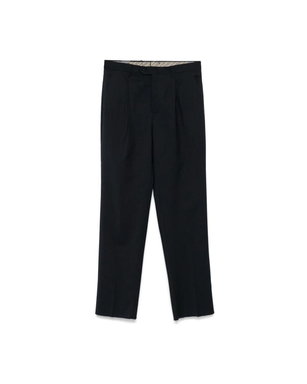 Etro Blauwe Broek Regular Fit in het Black voor heren