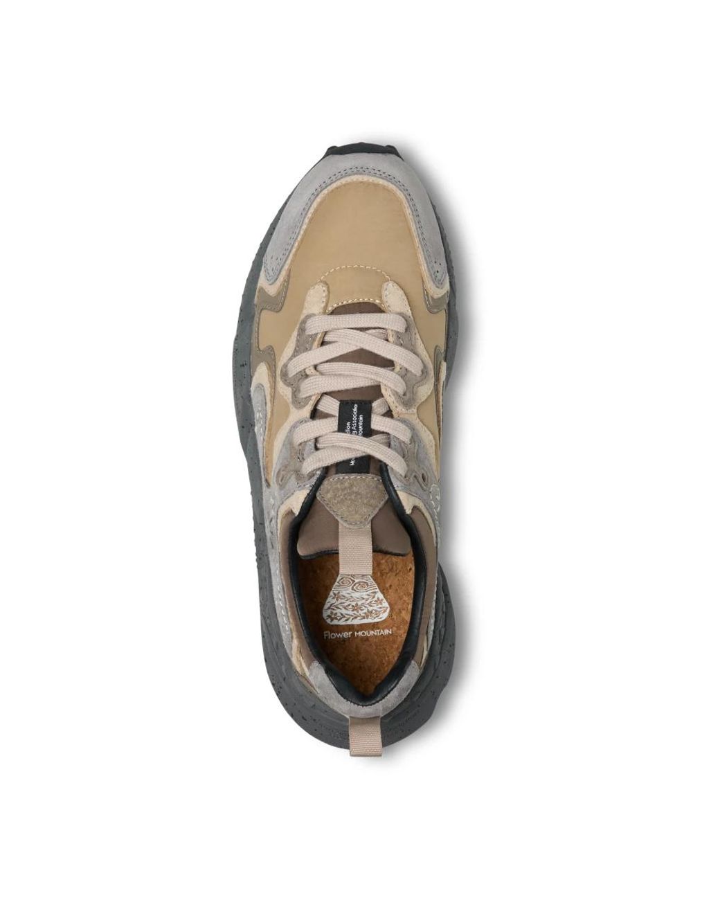 Flower Mountain Brown Sneakers for men