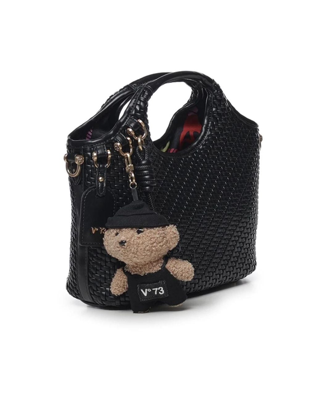 V73 Black Handbags
