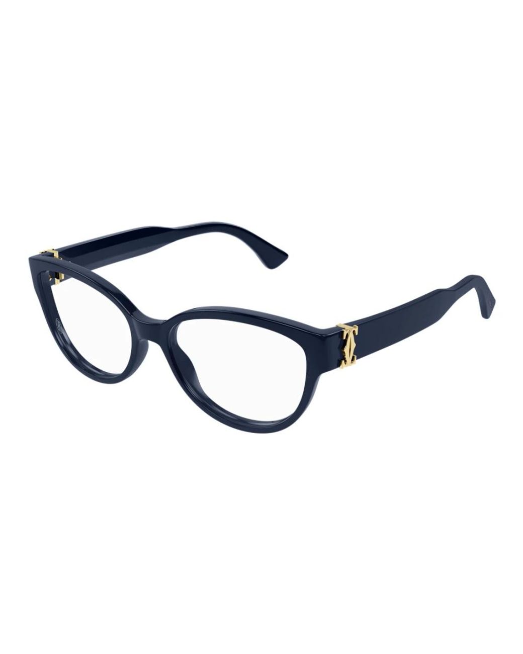 Cartier Blue Ct0450O Cat-Eye-Brille