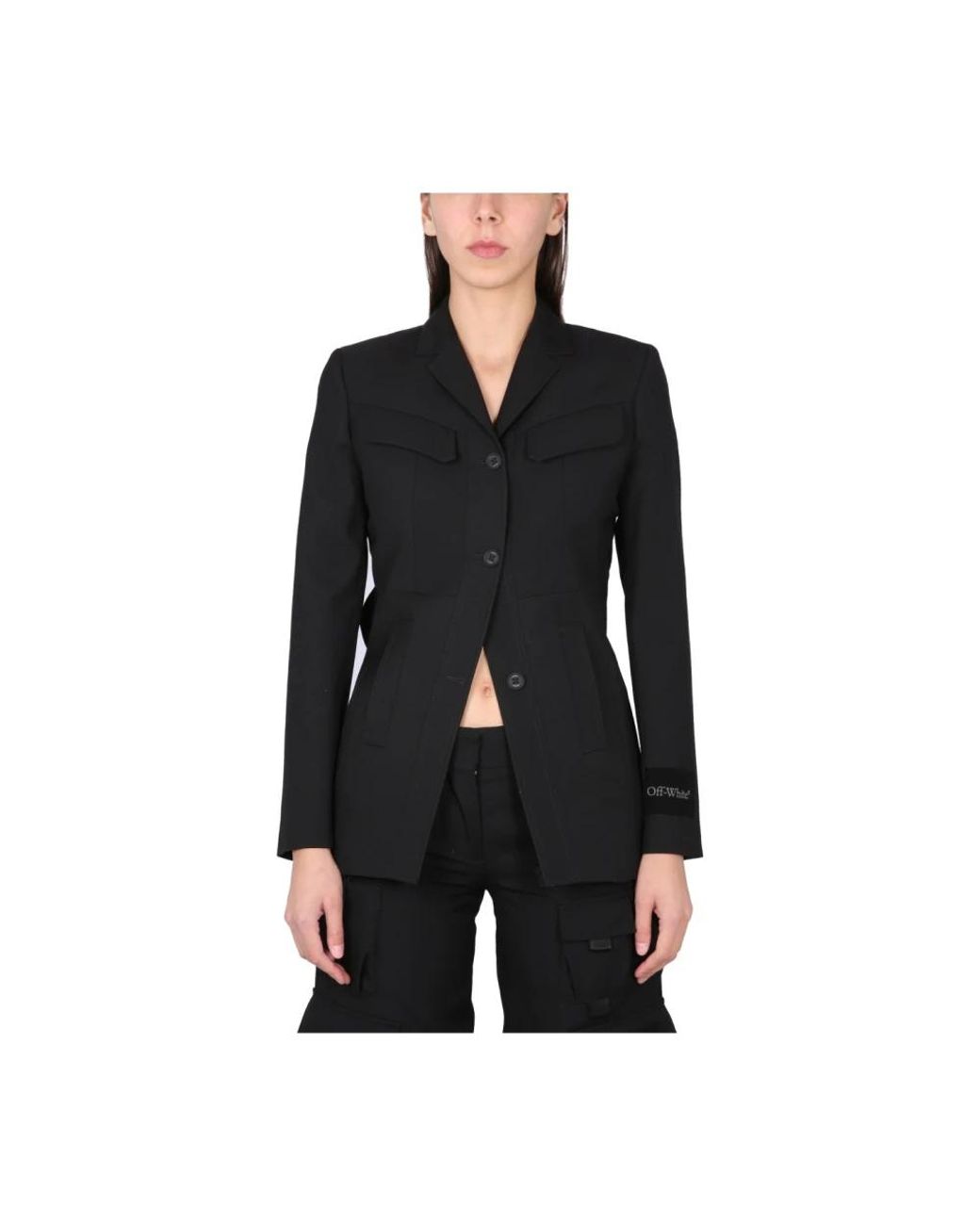Off-White c/o Virgil Abloh Black Blazers
