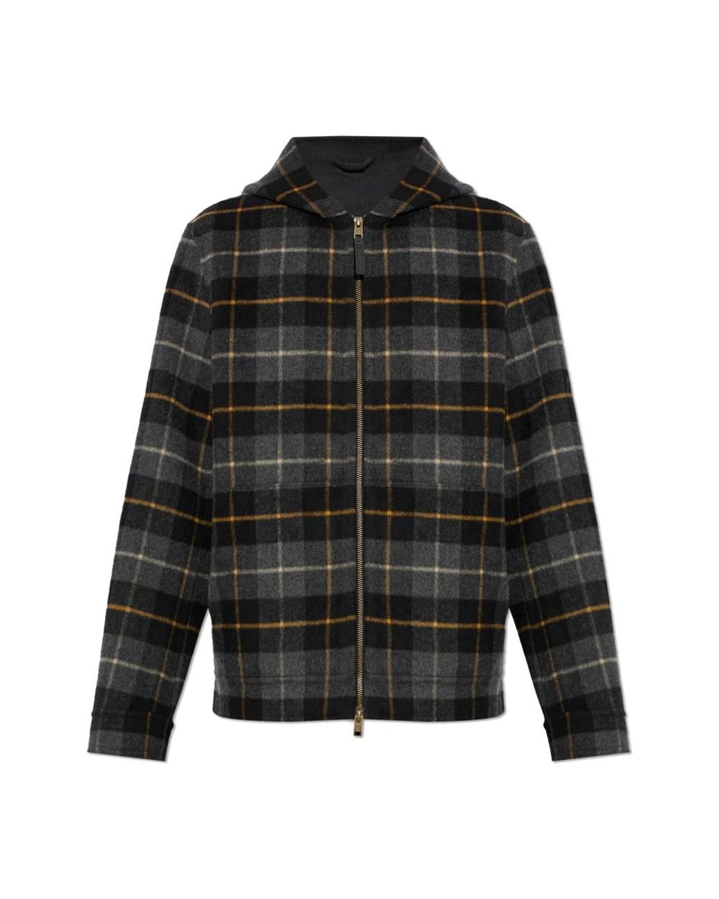 Woolrich Hooded Jacket in het Black voor heren