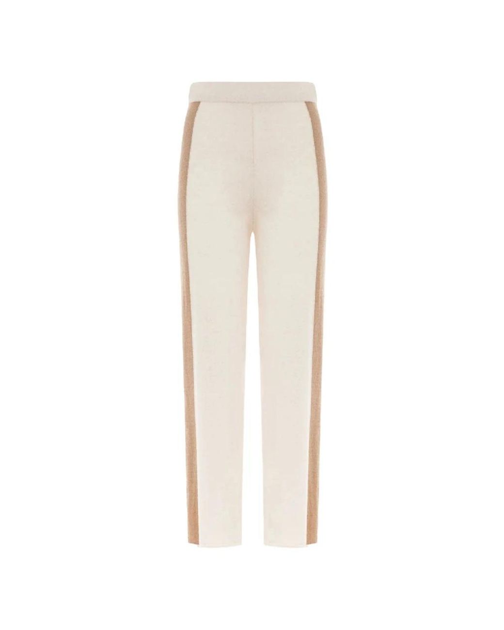 Akep Natural Straight Trousers