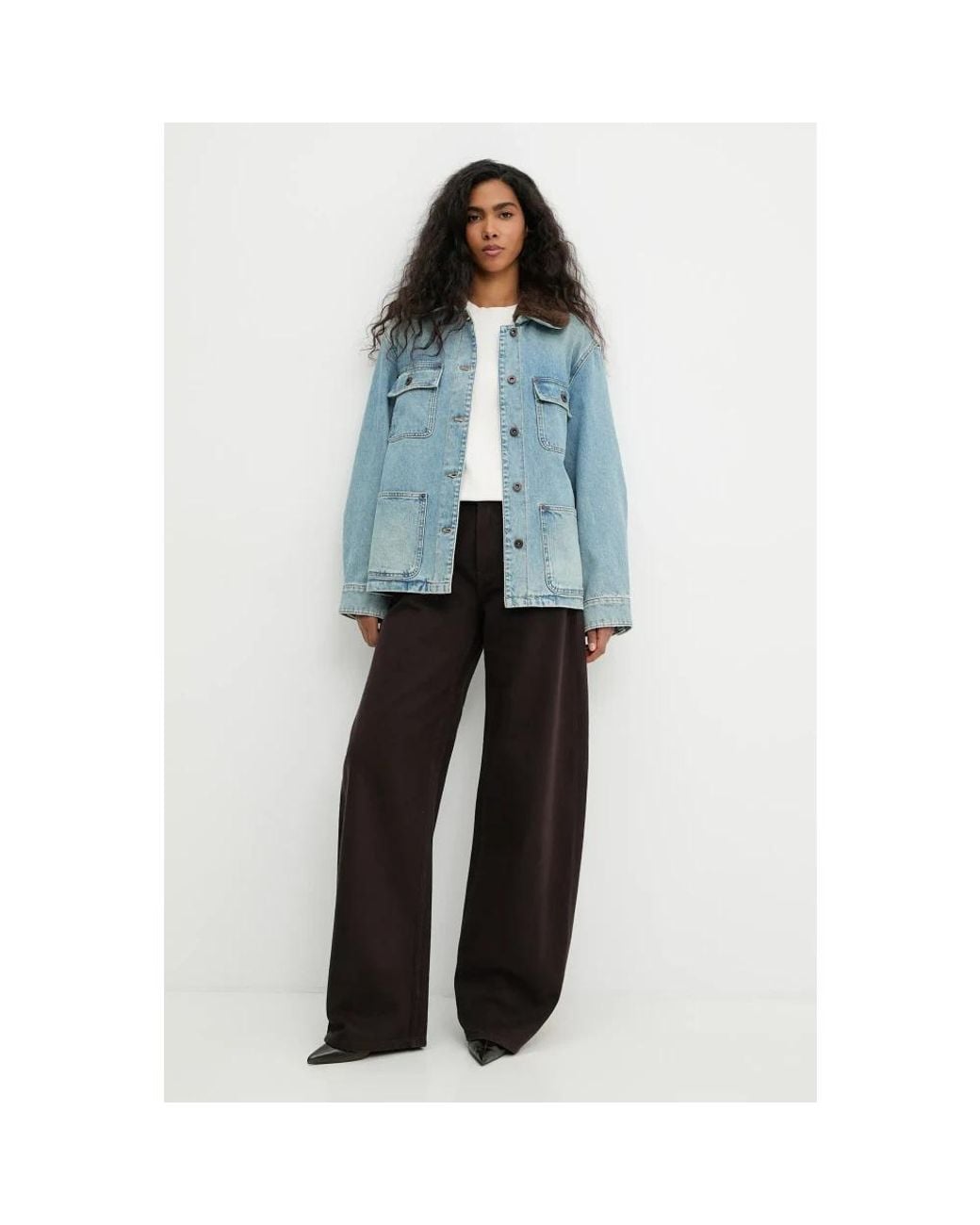 Denim Jackets Miss Sixty de color Blue