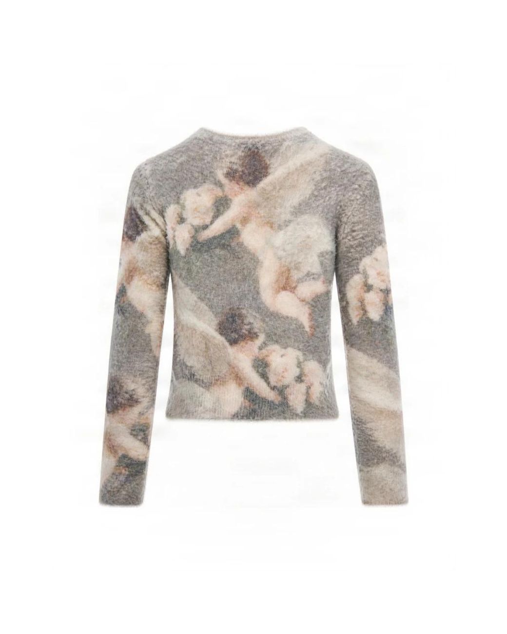 Fiorucci White Round-Neck Knitwear