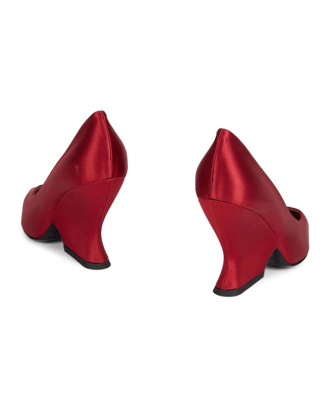 Alberta Ferretti Red Pumps