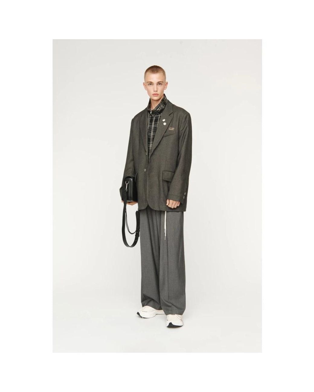 Song For The Mute Black Blazers for men