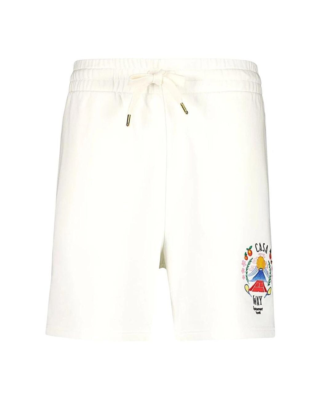 Casablanca White Casual Shorts for men