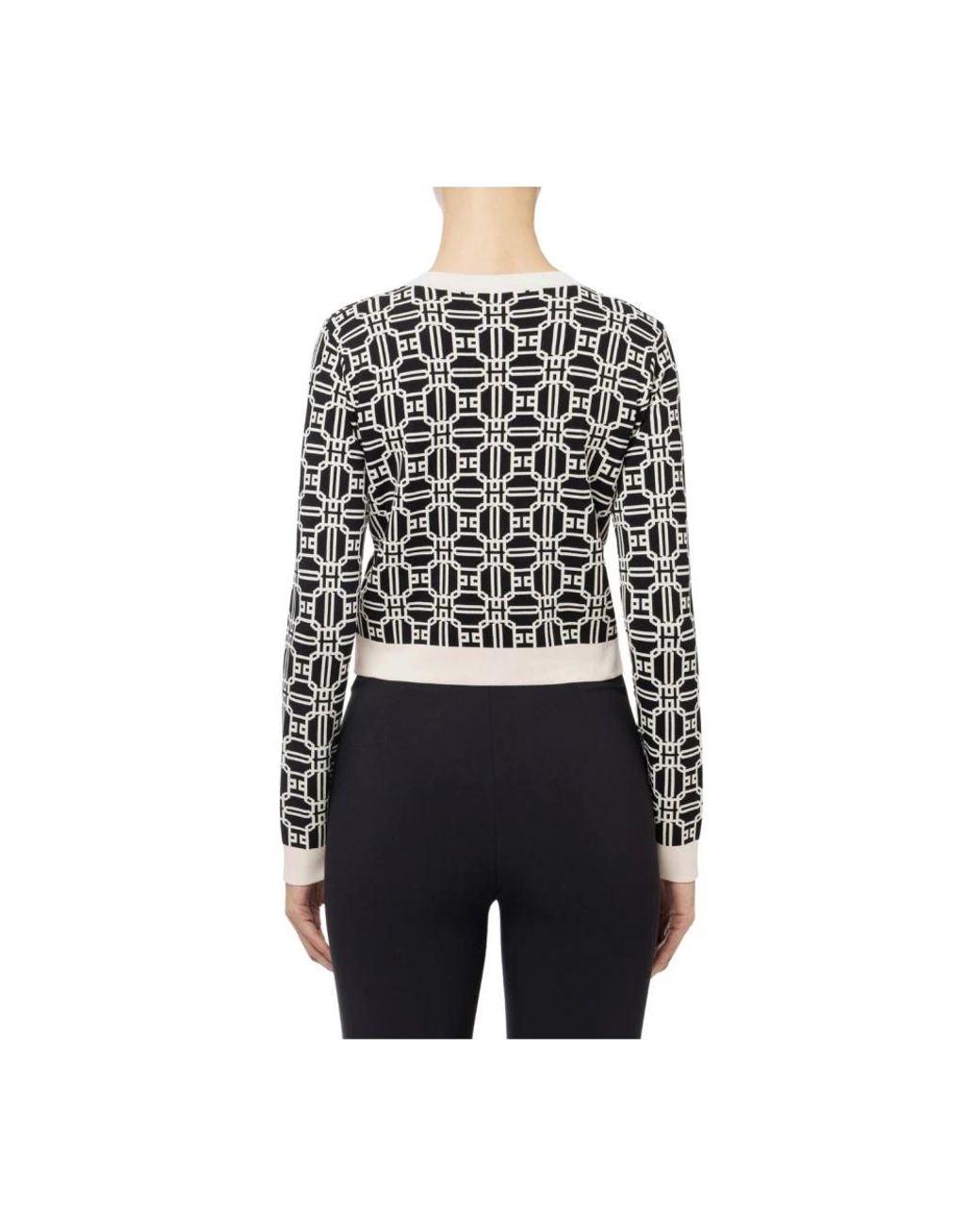 Elisabetta Franchi Black Cardigans