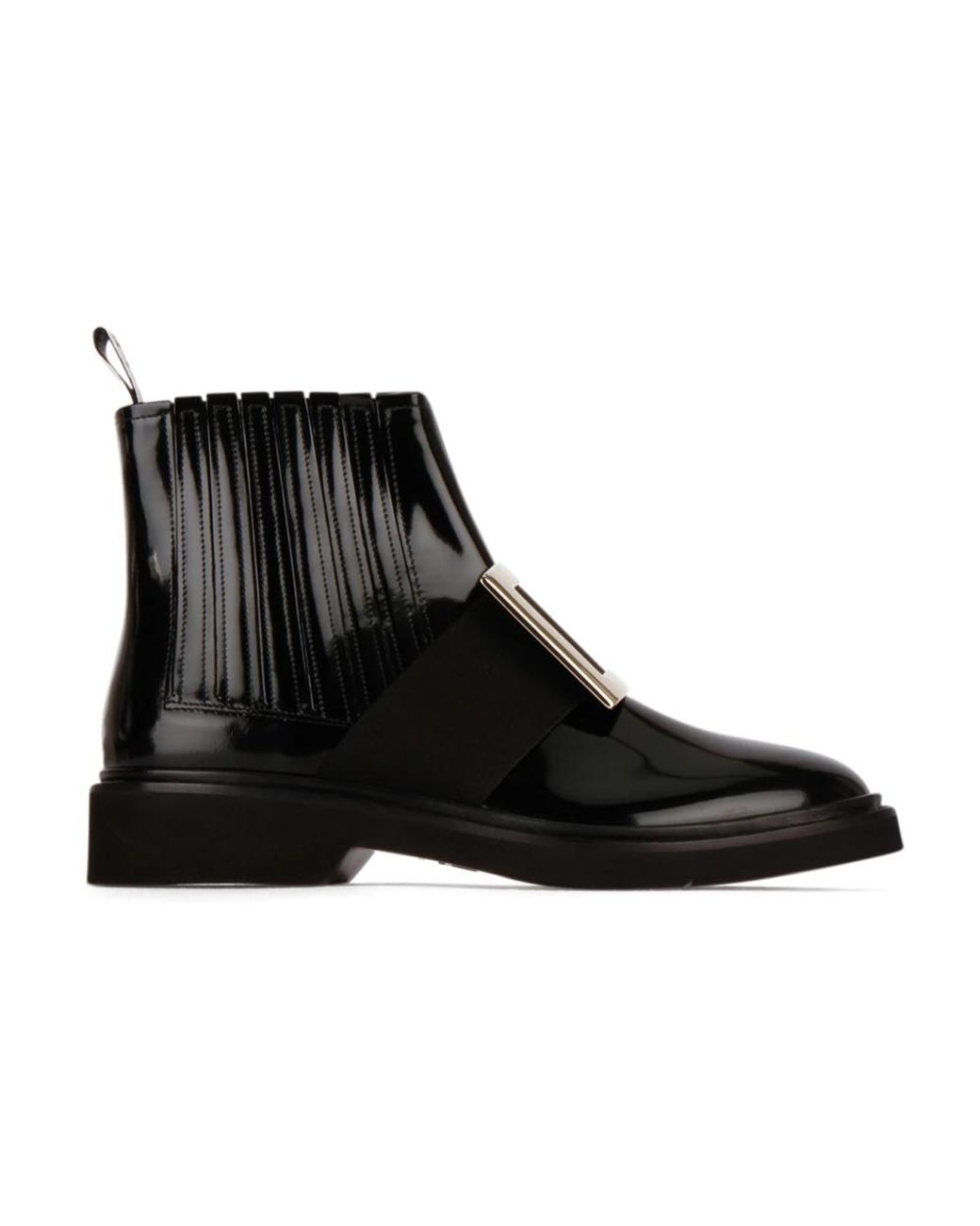 Roger Vivier Black Chelsea Boots