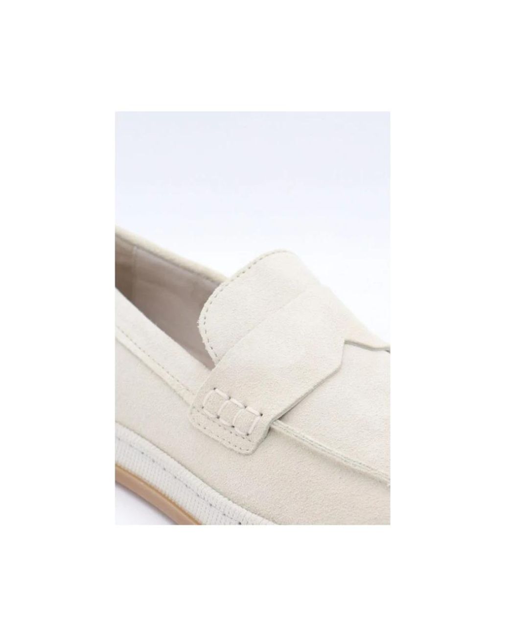Hogan White Loafers