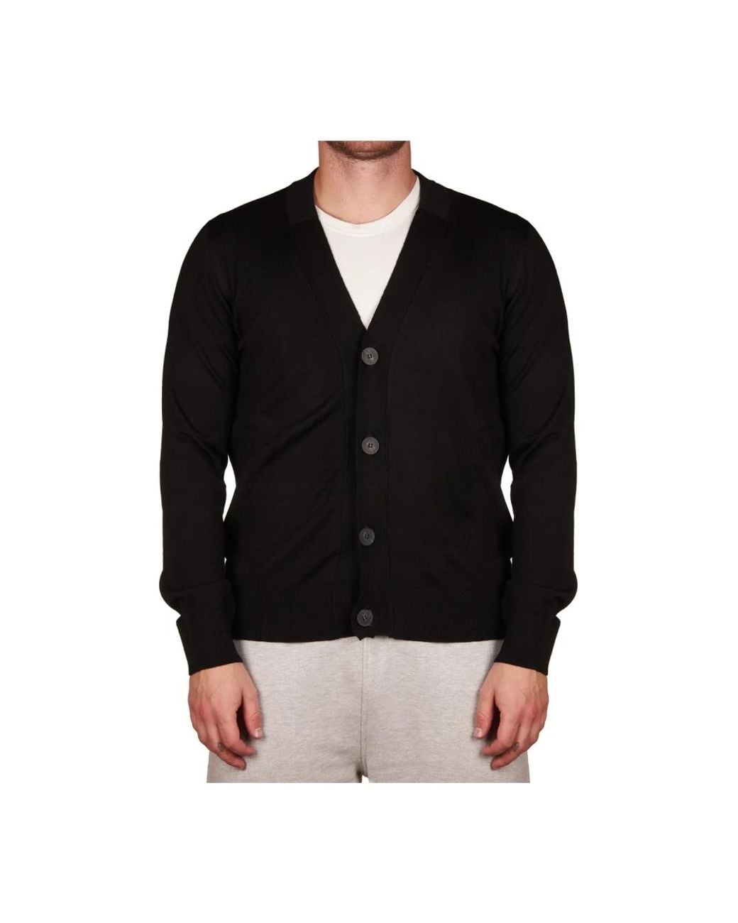 Cardigans Alpha Studio de hombre de color Black