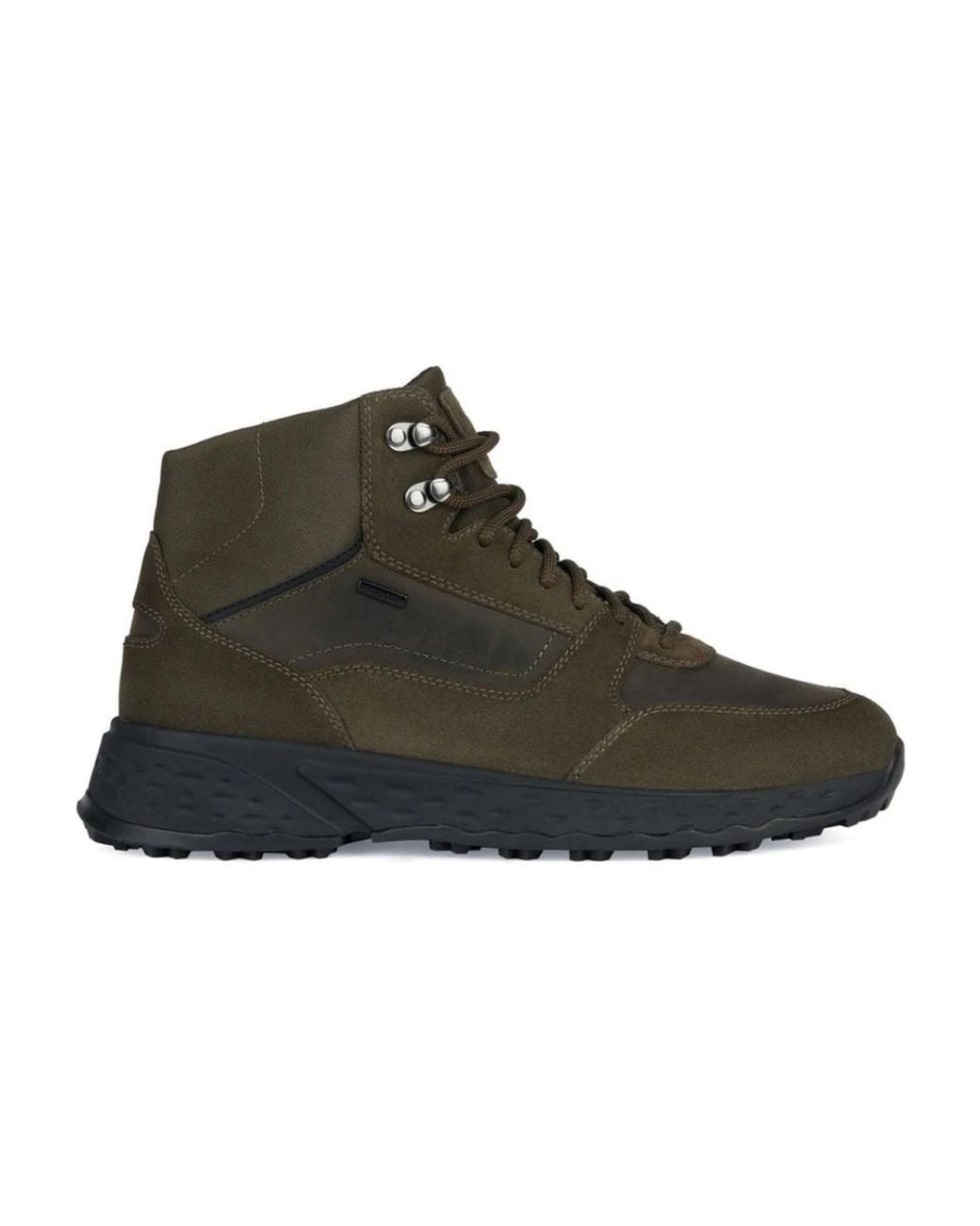 Geox Brown Lace-Up Boots for men