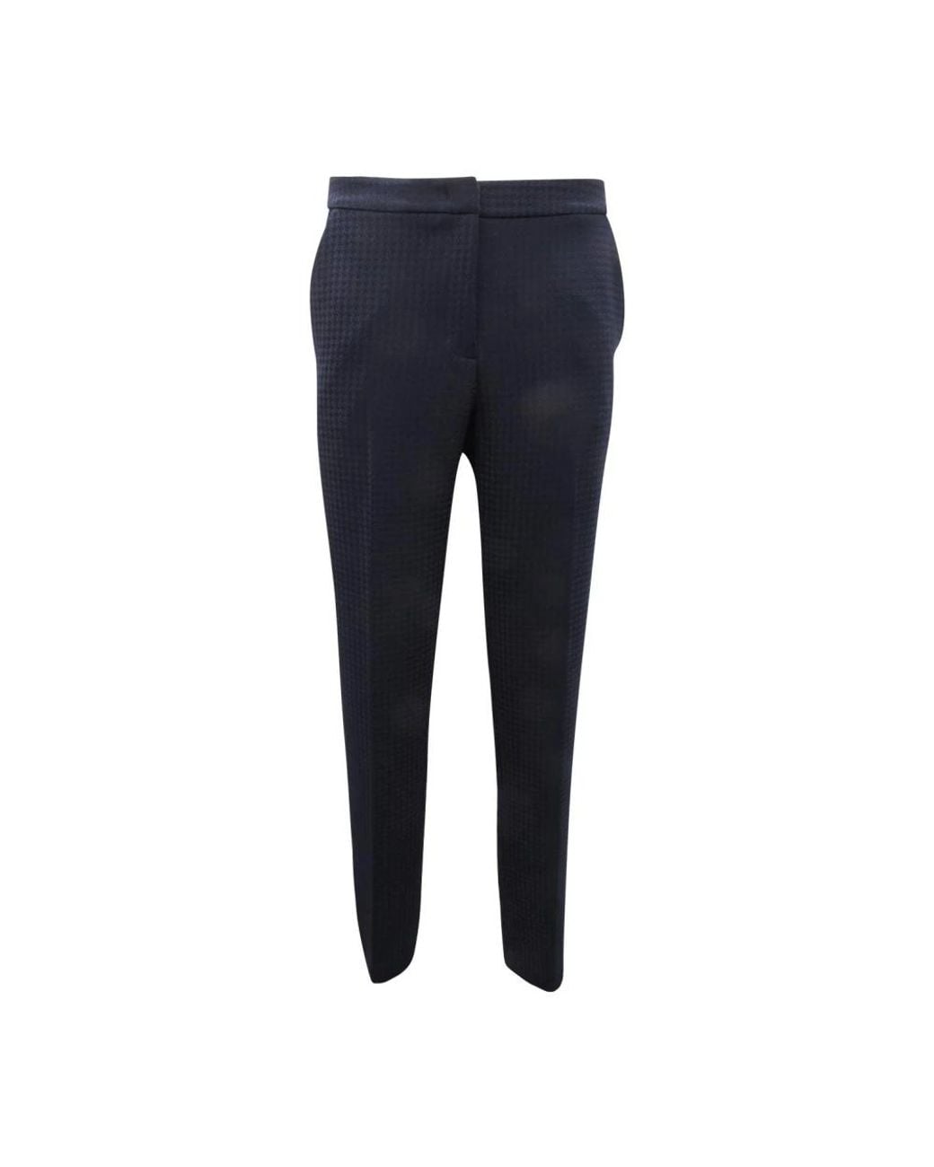 Armani Blue Straight Trousers