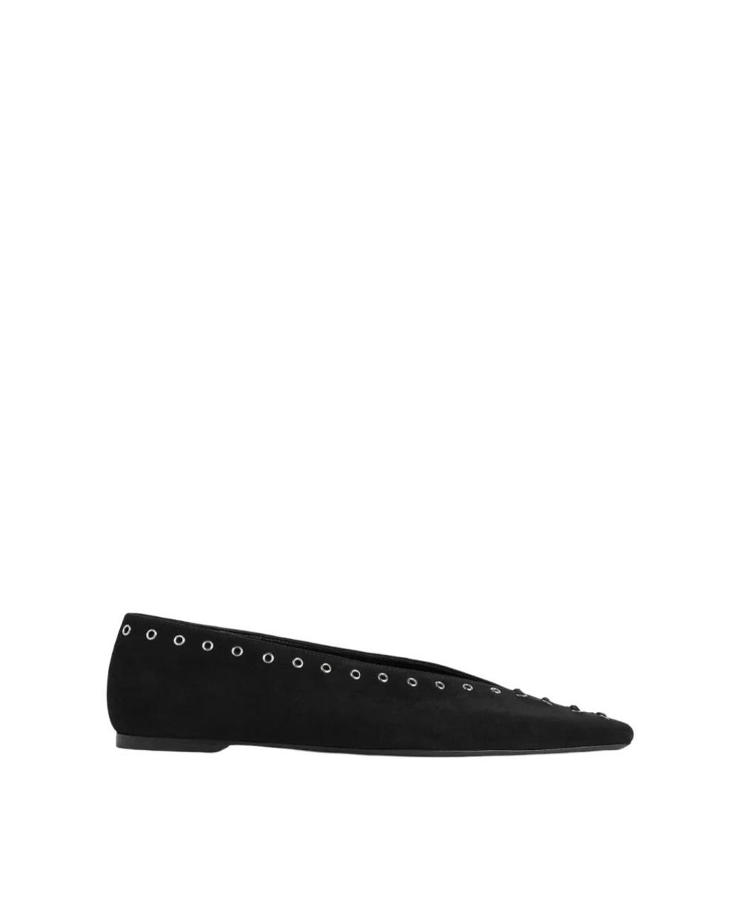 Totême Black Ballerina Shoes