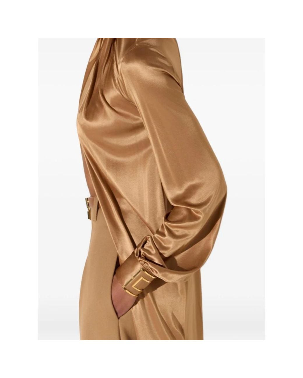 Elisabetta Franchi Natural Jumpsuits