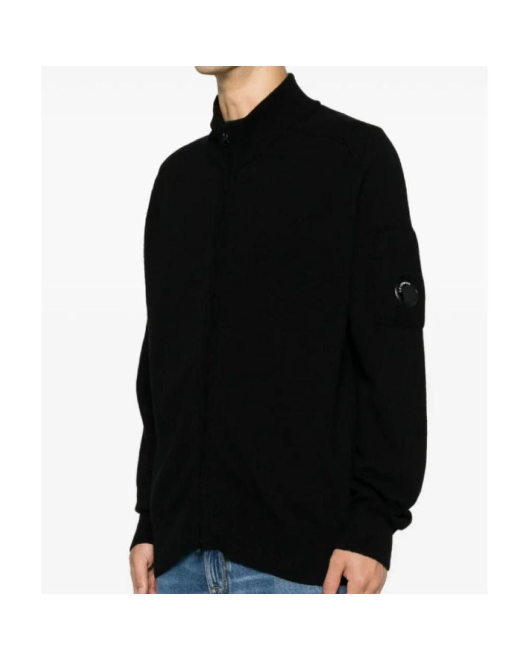 C P Company Black Cardigans for men