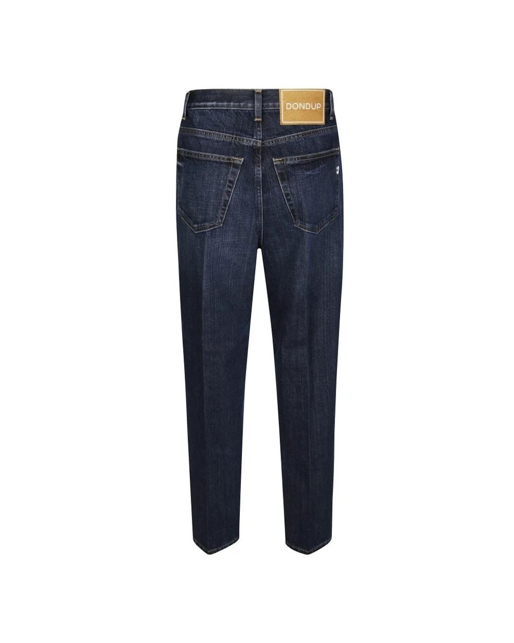 Dondup Blue Straight Fit Jeans