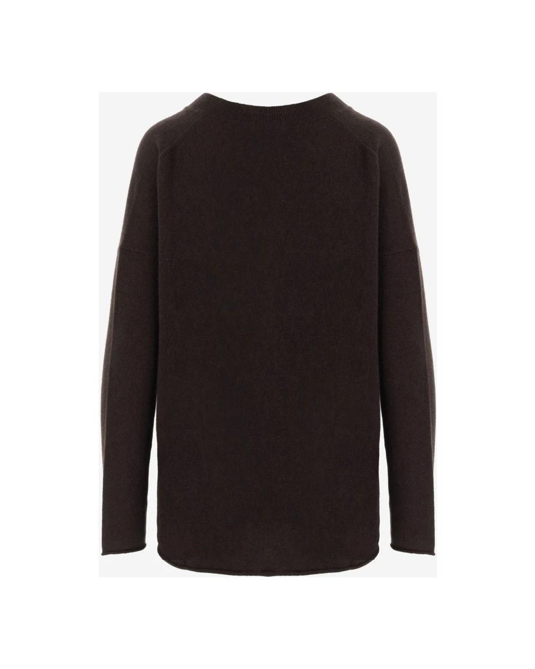Allude Black Cashmere Knitwear