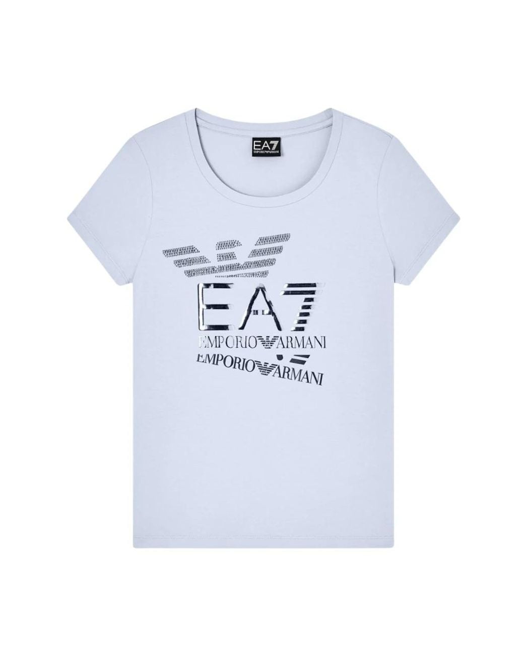 EA7 Blue T-Shirts