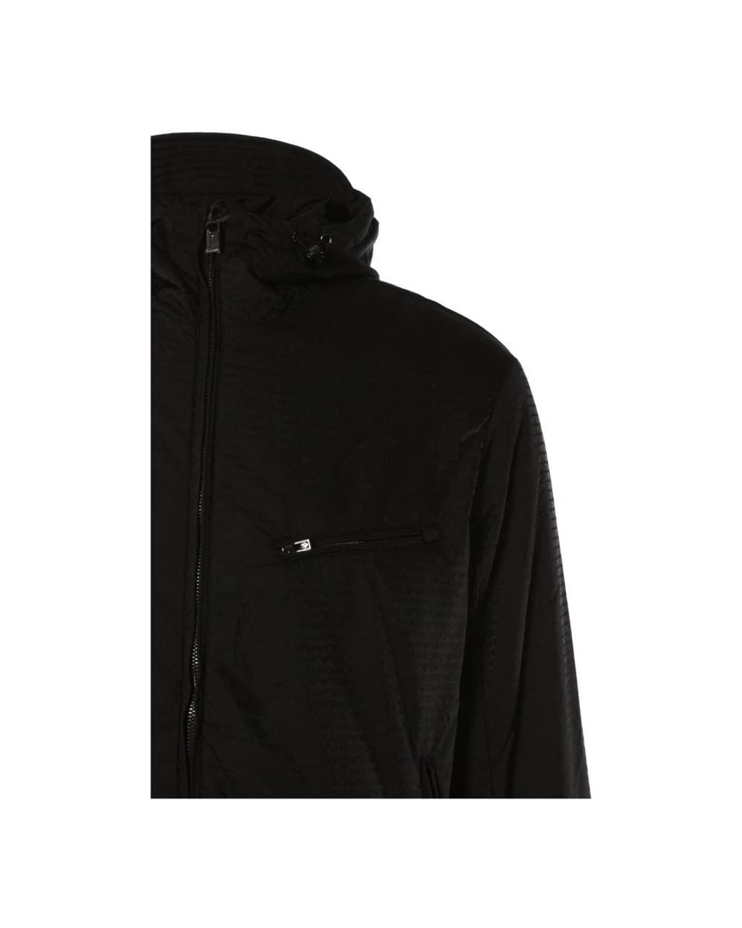 Armani Black Winter Jackets for men