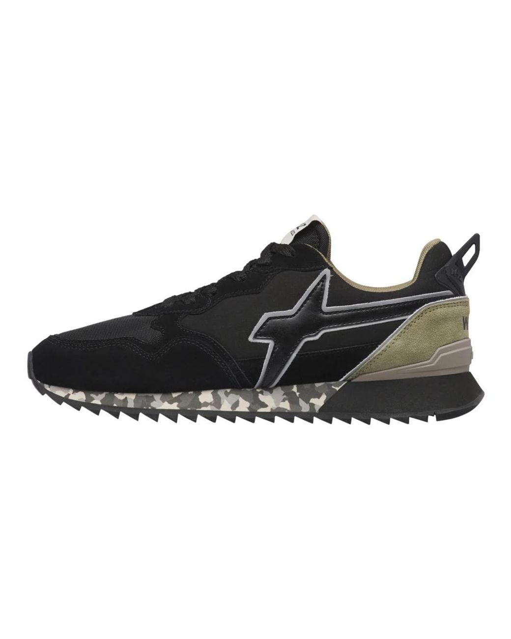 W6yz Black Sneakers for men