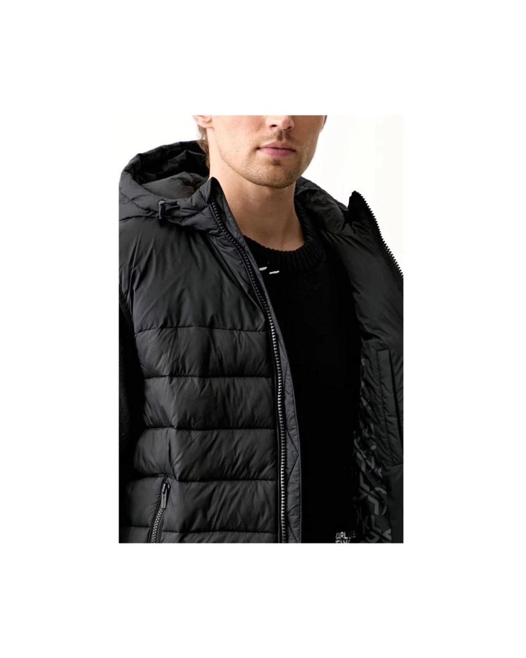 Karl Lagerfeld Black Winter Jackets for men