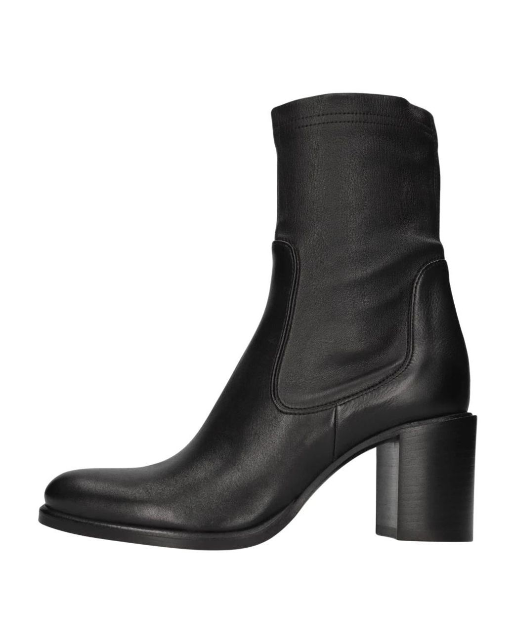 Strategia Black Heeled Boots