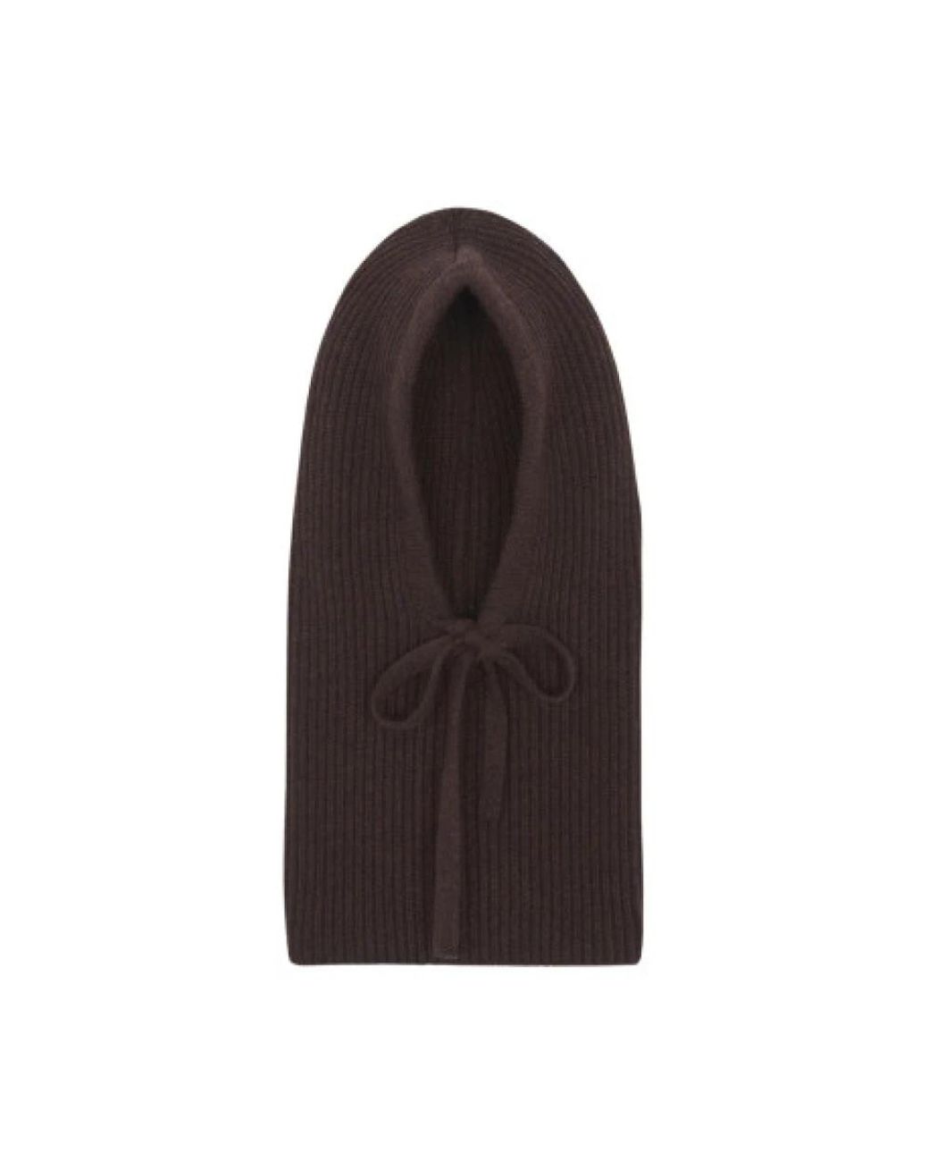 Kujten Brown Strick-Cagoule