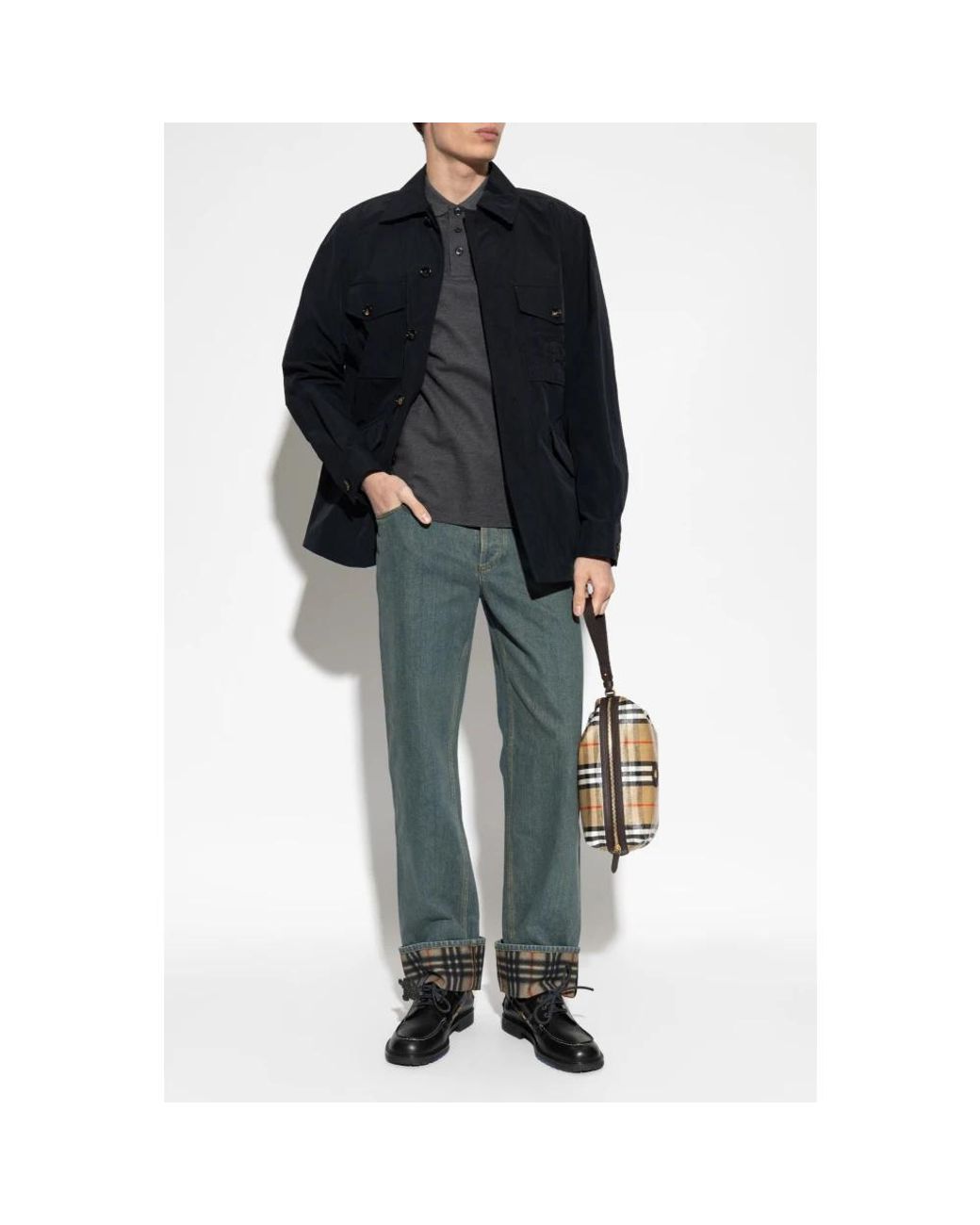 Burberry Bradmore Jacket in het Blue voor heren