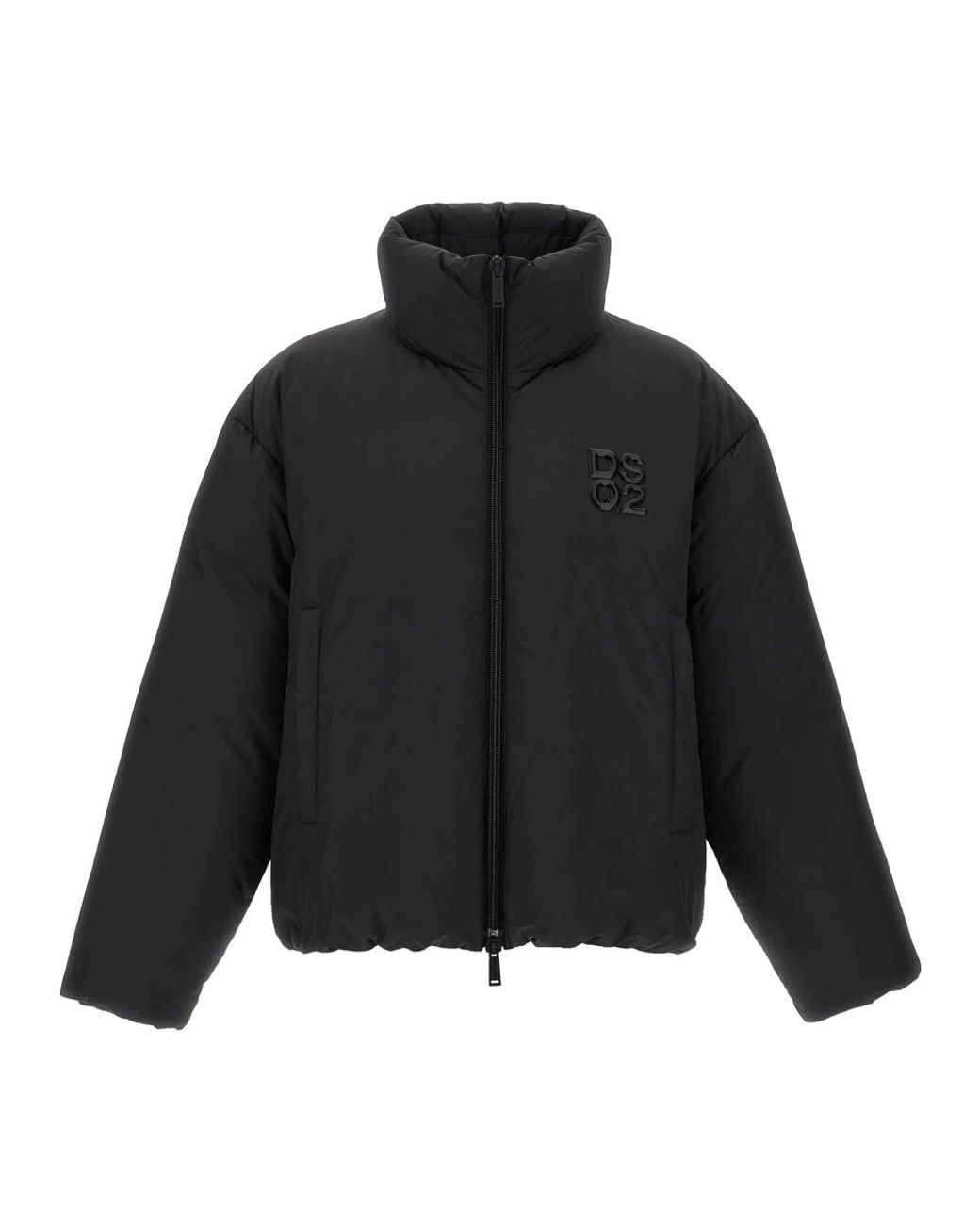 DSquared² Ball Nylon Puffer in het Black voor heren