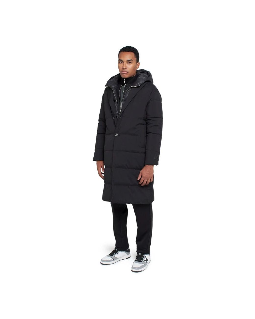 John Richmond Black Parkas for men