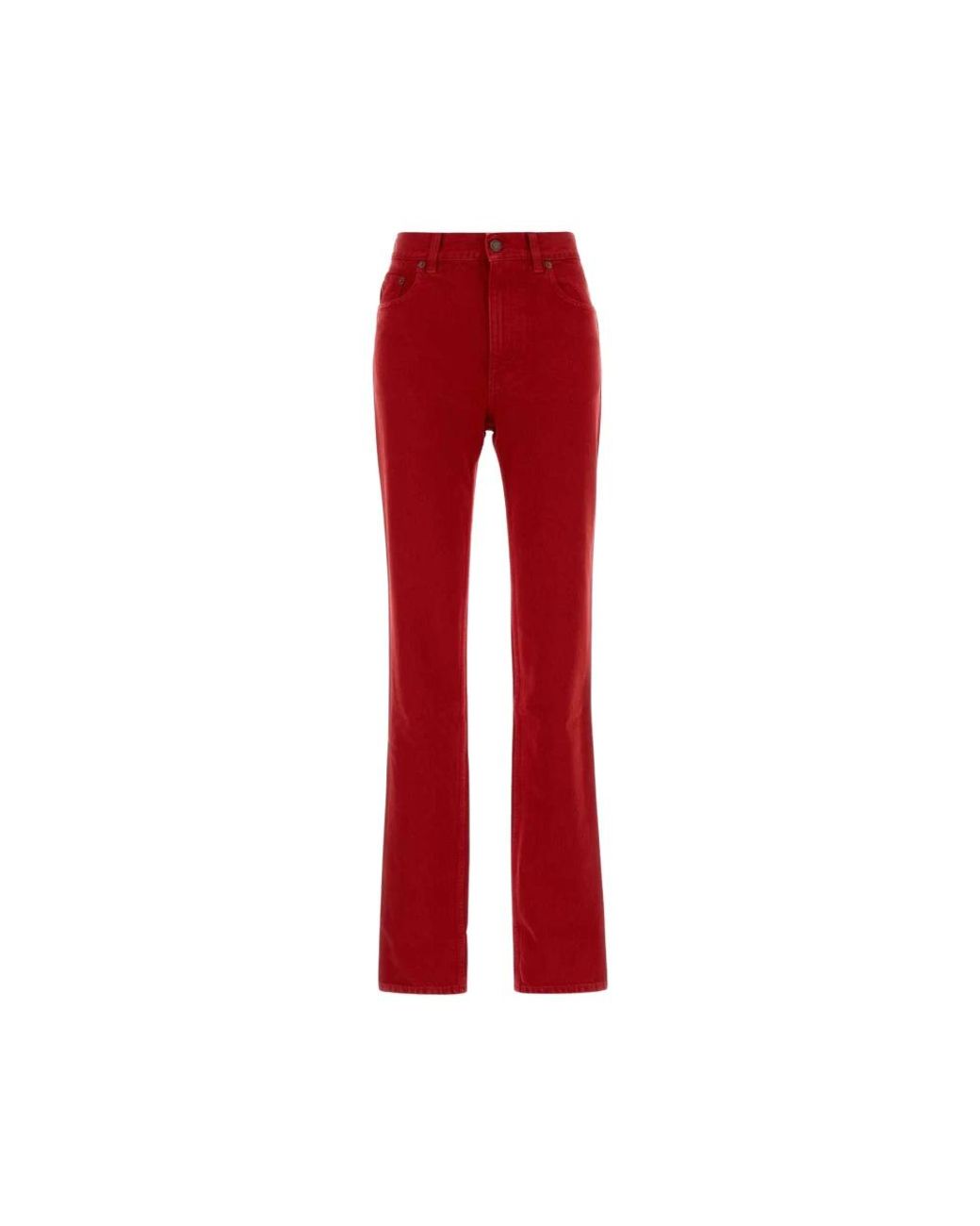 Chloé Red Straight Fit Jeans