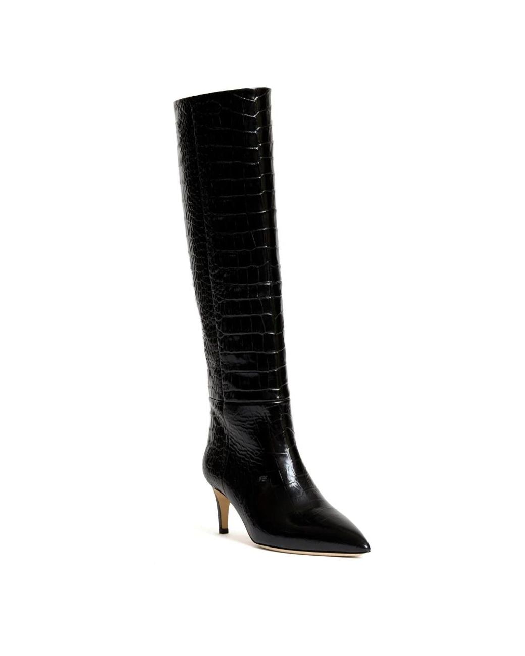 Paris Texas Black Heeled Boots