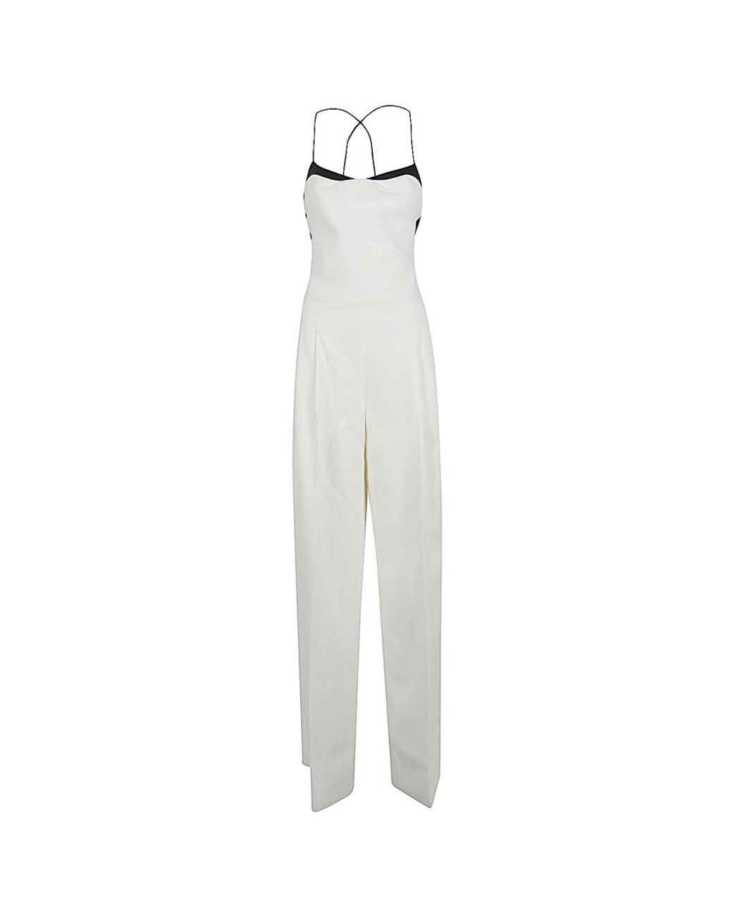 Tom Ford Jumpsuits & Playsuits ,Wit ,Double Georgette Stretch Camisole Jumpsuit in het White