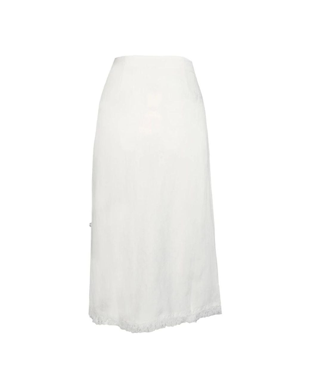 Midi Skirts Hèst de color White