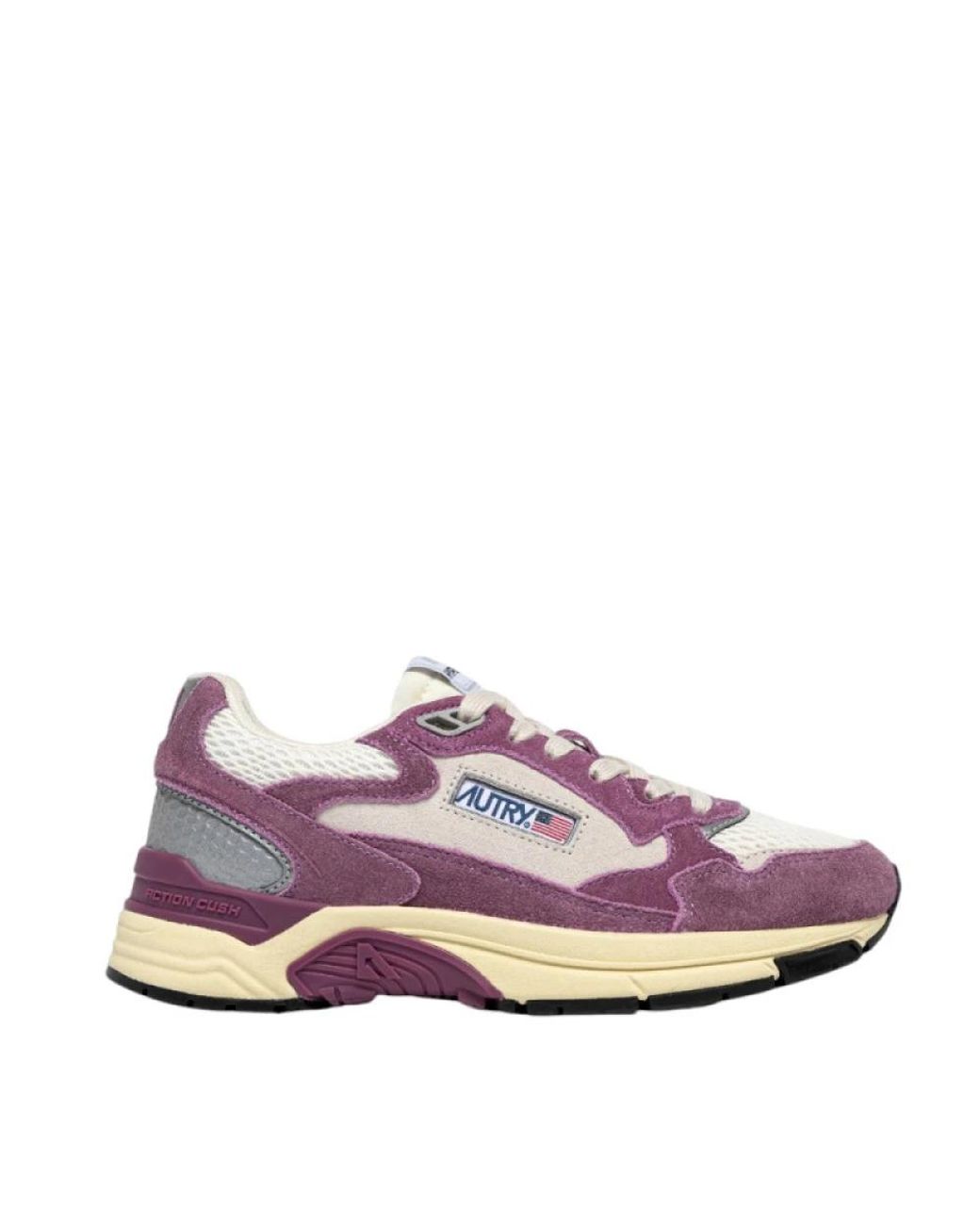 Autry Schoenen ,Veelkleurig ,Katoen Hyperway Sneakers in het Purple