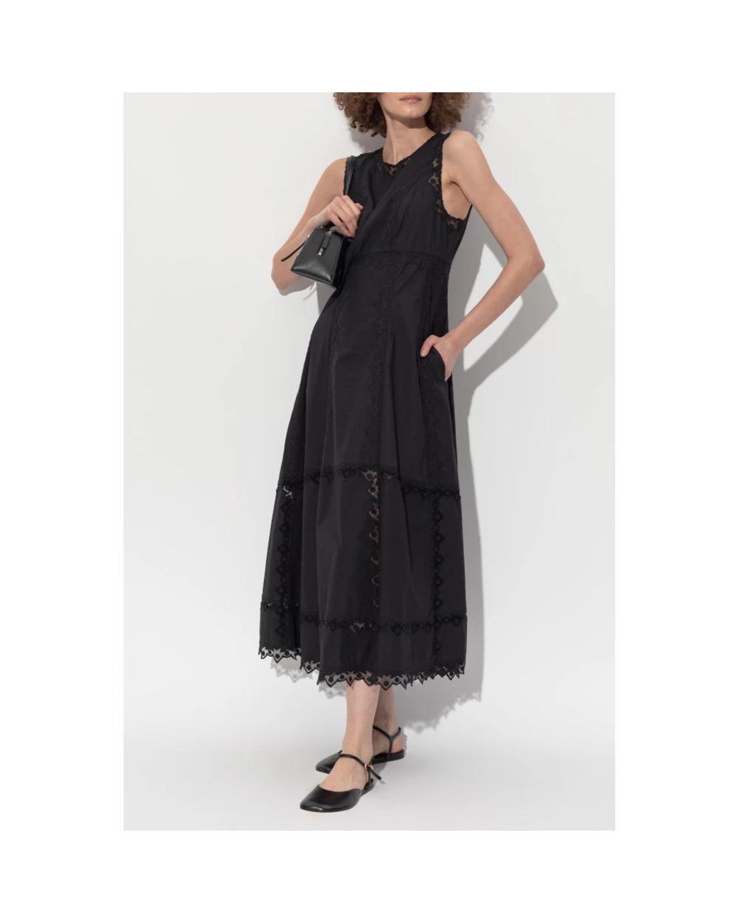 Ulla Johnson Black Midi Dresses