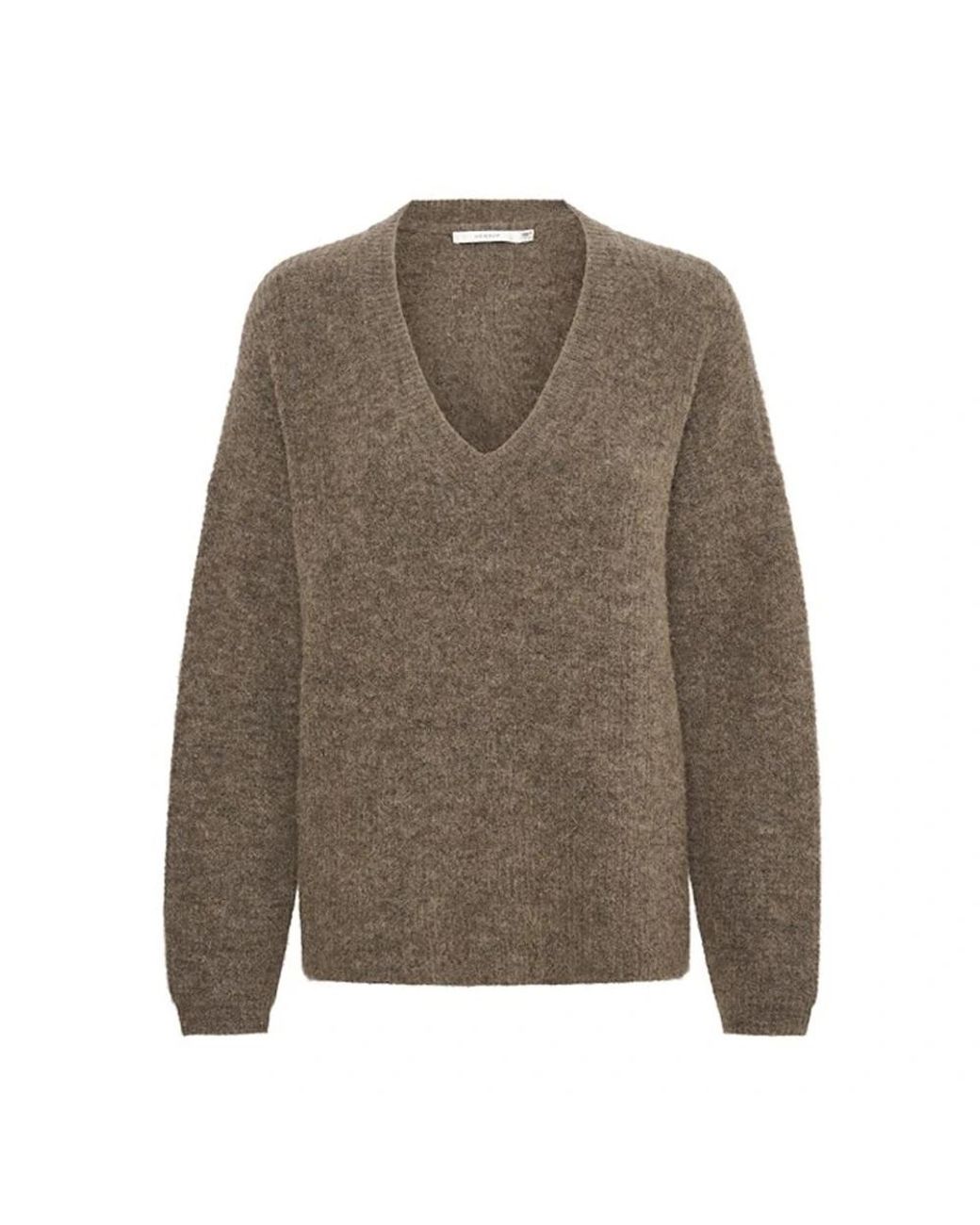 Gestuz Brown V-Neck Knitwear