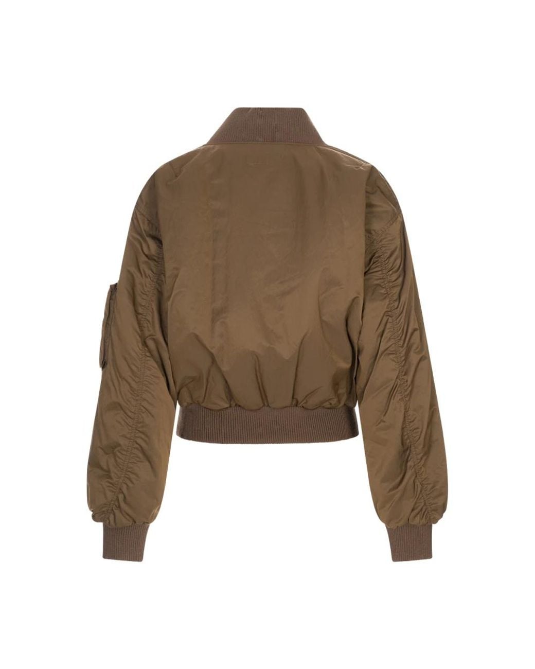 Chloé Green Bomber Jackets