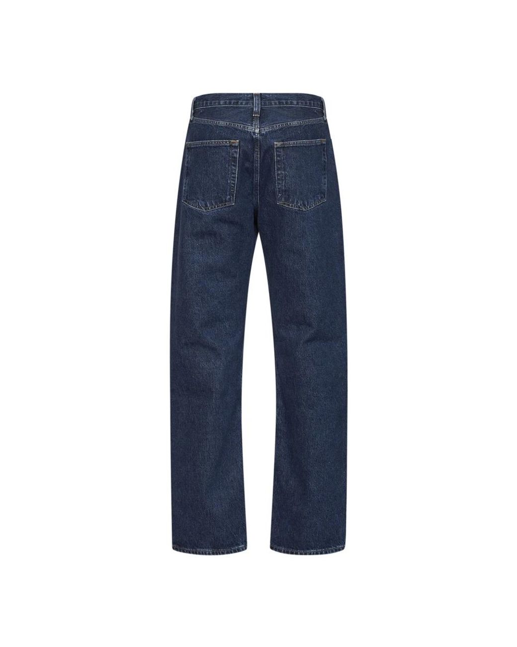 Agolde Blue Straight Fit Jeans